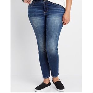 Maurices Plus Size DenimFlex Dark Wash Jegging